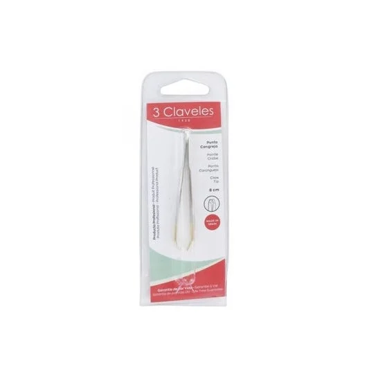 3 Garofani granchio artiglio punta oro 8cm 1ud