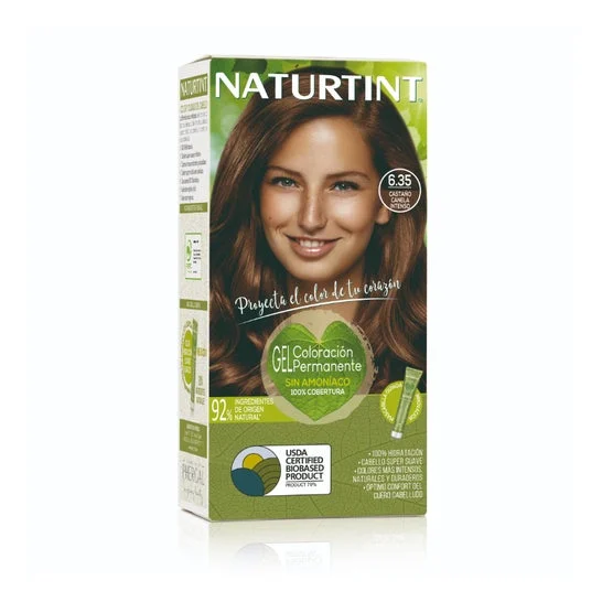 Naturtint Tinte de Cabello 6.35 Castaño Canela Intenso 1ud