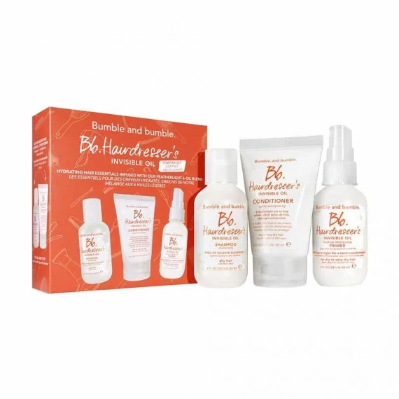 Bumble and Bumble Hairdresser's Invisible Oil Starter Set 60+60+60ml - kit idratante capelli secchi crespi