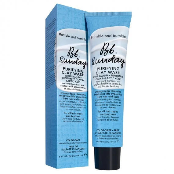 Bumble and Bumble Sunday Purifying Clay Wash 150ml - detergente purificante cute tutti tipi di capelli