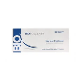 Risfort Bioplacenta Trattamento per la perdita dei capelli 12x10ml