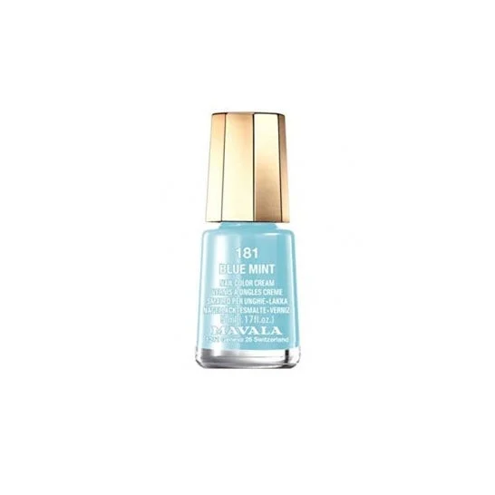 Smalto per unghie Mavala 181 Menta Blu Menta 5 Ml