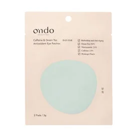 Ondo Beauty Caffeine & Green Tea Antioxidant Eye Patc 2uds