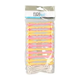 Eurostil Bigudi Bicolor Ondulado 01500 12uds