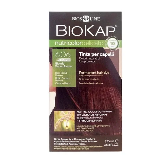 Biokap Delicato Rapid Stain 6.06 135ml