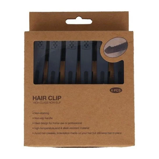 Eurostil Grey Anti-Slip Tweezers 04741 6pcs