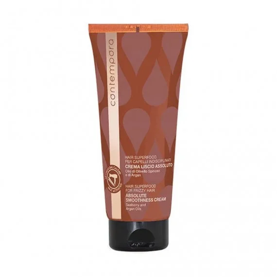 CONTEMPORA Crema Liscio Assoluto 200ml - crema  termo-lisciante capelli lisci crespi