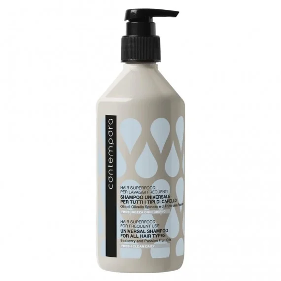 CONTEMPORA Shampoo Universale 1000ml NEW - shampoo detergente quotidiano tutti i tipi di capelli