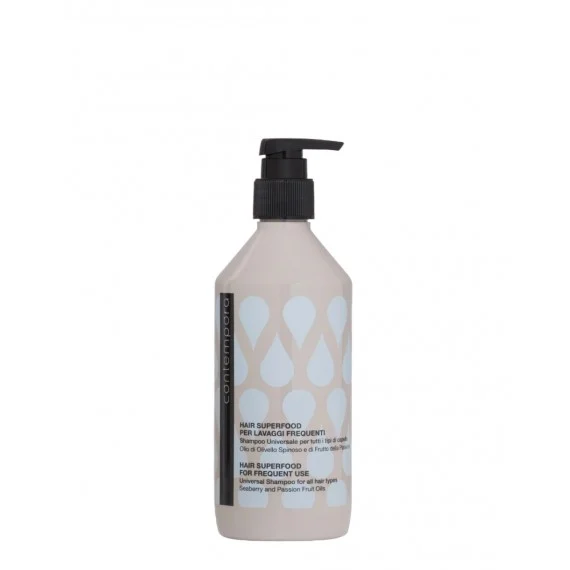 CONTEMPORA Shampoo Universale 500ml - shampoo detergente tutti i tipi di capelli