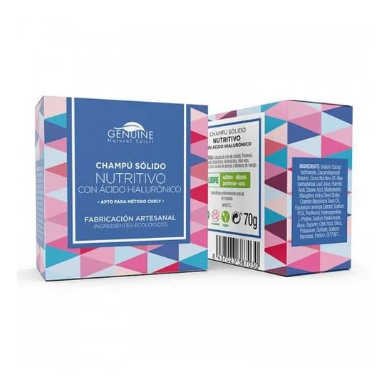 Genuine Shampoo Solido Nutrizionale 60g