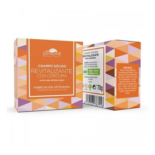 Genuine Shampoo Solido Rivitalizzare 60g