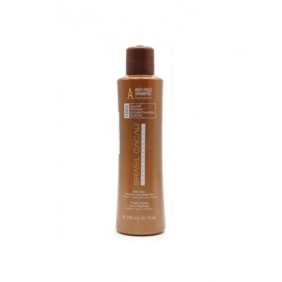 Cadiveu Brasil Cacau Anti Frizz Shampoo 300ml - shampoo anticrespo senza sale capelli danneggiati