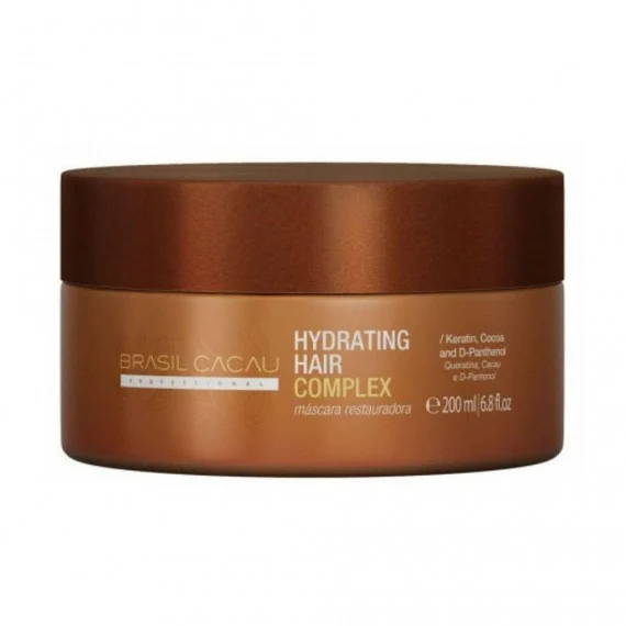 Cadiveu Brasil Cacau Hydrating Hair Complex Mask 200ml - maschera idratante intensiva capelli danneggiati e decolorati