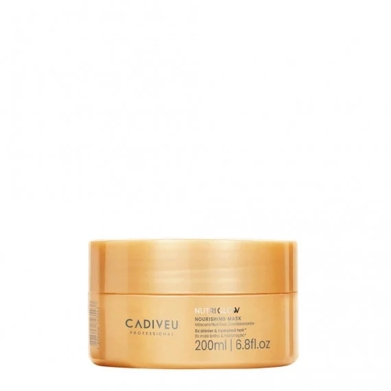 Cadiveu Nutri Glow Nourishing Mask 200ml - maschera nutritiva illuminante capelli secchi opachi
