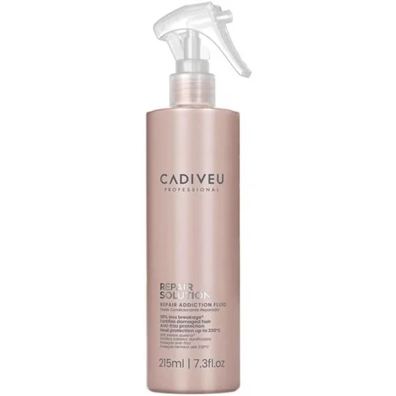 Cadiveu Repair Solution Addiction Fluid 215ml - balsamo leave-in termoprotettore anticrespo danneggiati
