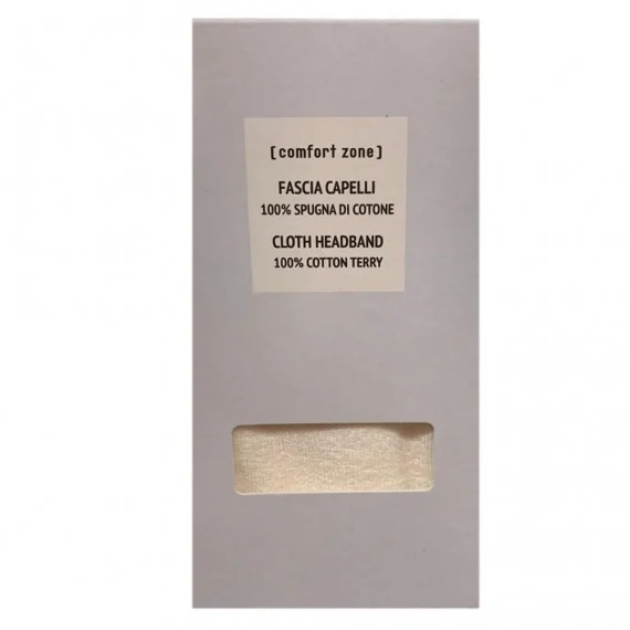 Comfort Zone Fascia Capelli 100% spugna di cotone