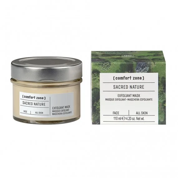 Comfort Zone Sacred Nature Exfoliant Mask 110 ml - maschera viso esfoliante biologica tutti tipi di pelle