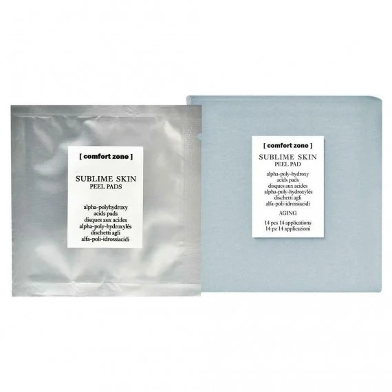 Comfort Zone Sublime Skin Peel Pad 14 Pz - dischetti viso esfolianti pelle mature