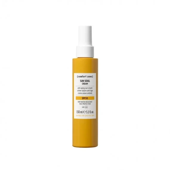 Comfort Zone Sun Soul Cream 150ml SPF 50ml NEW 2026 - latte solare corpo/viso anti-età protezione molto alta