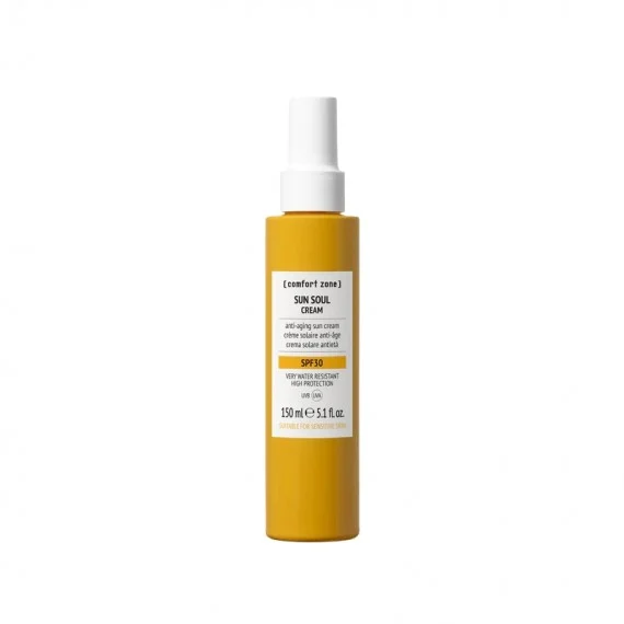 Comfort Zone Sun Soul Cream SPF30 150ml NEW 2026 - crema protezione solare medio/alta anti-età corpo viso