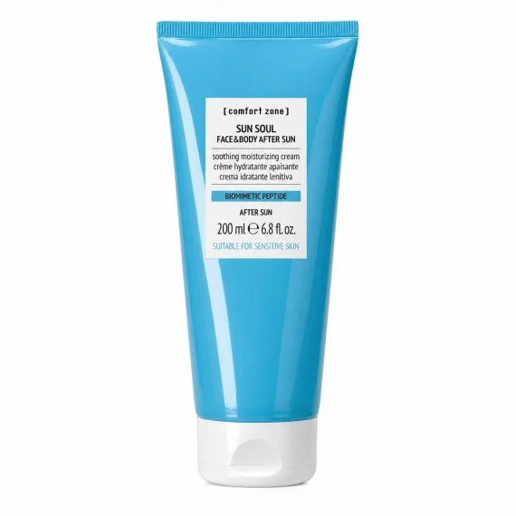 Comfort Zone Sun Soul Face&Body After Sun 200ml NEW 2026 - crema idratante corpo e viso lenitiva anti-età dopo sole
