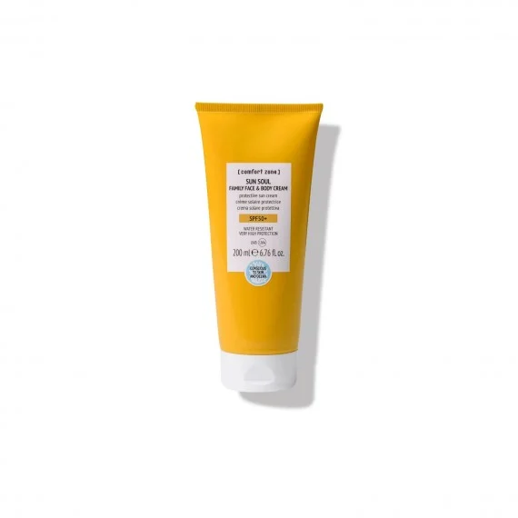 Comfort Zone Sun Soul Family Face & Body Cream SPF50+ 200ml NEW 2026 - crema solare protettiva alta pelli sensibili