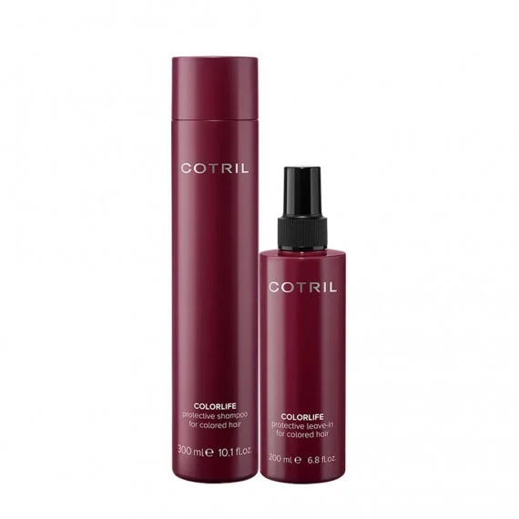 Cotril Colorlife Protective Shampoo+Leave-In Spray 300+200ml – kit protettivo capelli colorati