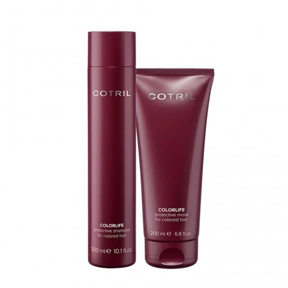 Cotril Colorlife Protective Shampoo+Mask 300+200ml – kit protettivo capelli colorati