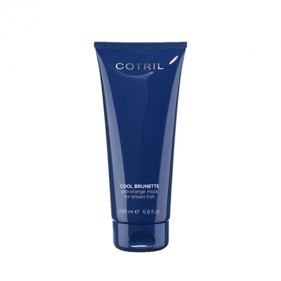 Cotril Cool Brunette Mask 200ml - maschera anti-arancio capelli castani e scuri