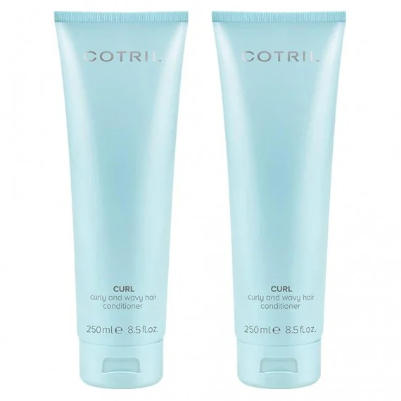 Cotril Curl Conditioner 250ml 2 PEZZI - balsamo idratante elasticizzante capellli ricci e mossi