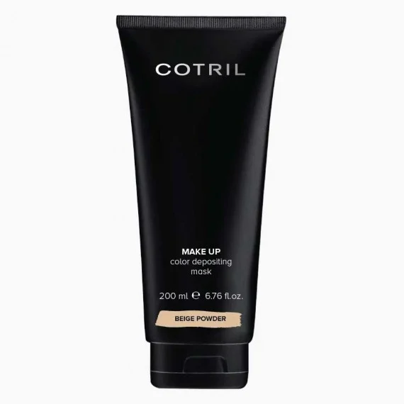 Cotril Make Up Beige Powder Color Depositing Mask 200ml - maschera colorante capelli tonalità beige
