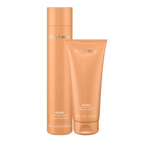 Cotril Nutro Miracle High Nourishing Shampo+Maschera 300+200ml - kit capelli secchi aridi crespi