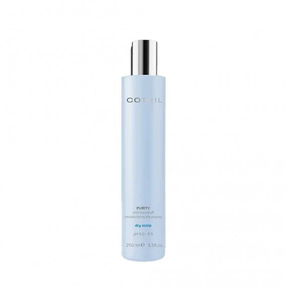 Cotril Purity Anti-Dandruff Moisturizing Shampoo Dry Scalp 250ml - shampoo antiforfora cute secca