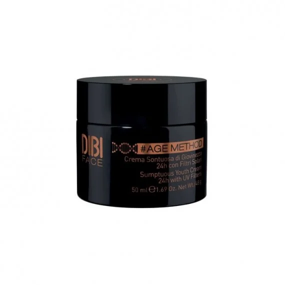 DIBI Milano AGE METHOD Crema Sontuosa Di Giovinezza 24h Con Filtri Solari 50ml - crema antirughe viso protezione solare