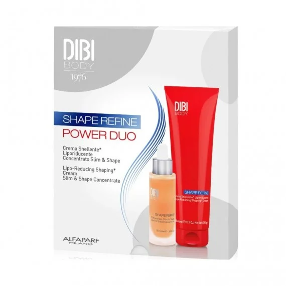 DIBI Milano SHAPE REFINE Power Duo Collection Kit Corpo Snellente 300+50ml - trattamento corpo snellente modellante