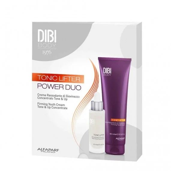 DIBI Milano TONIC LIFTER Power Duo Collection Kit Corpo Tonificante 300+50ml - kit tonificante corpo