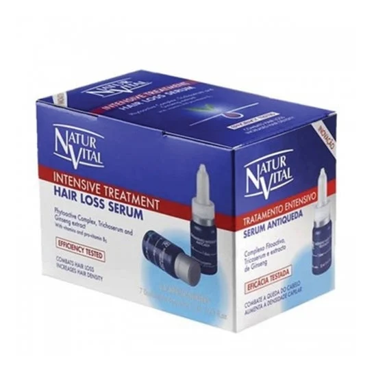 NaturVital Serum Anticaída Tratamiento Intensivo 7x12ml