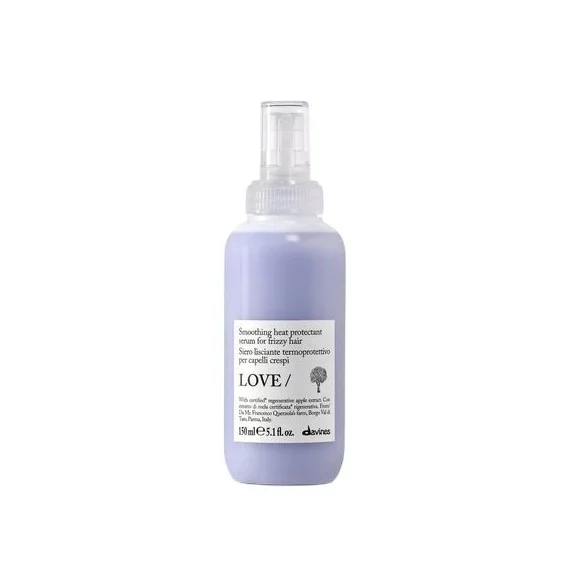 Davines LOVE Smoothing Heat Protectant Serum 150ml NEW - siero lisciante termoprotettore capelli crespi