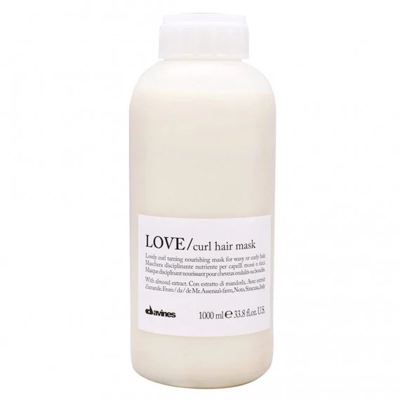 Davines Love Curl Hair Mask 1000ml - maschera elasticizzante nutriente capelli ricci mossi