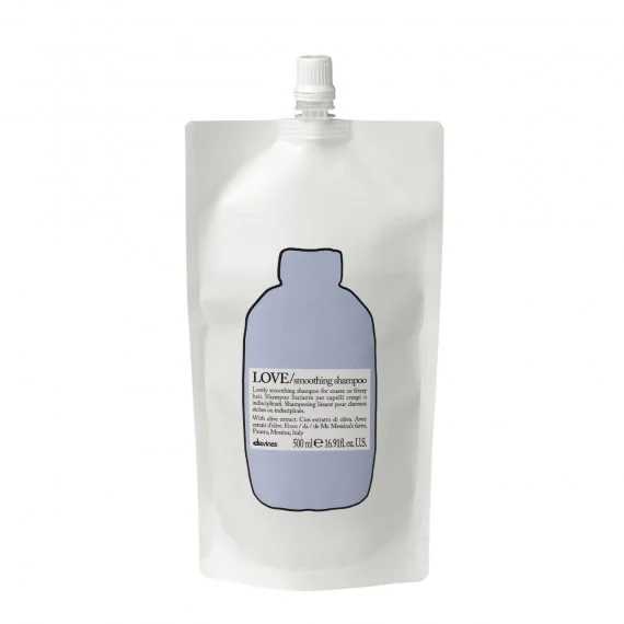 Davines Love Smoothing Shampoo 500ml REFILL - shampoo lisciante capelli crespi indisciplinati