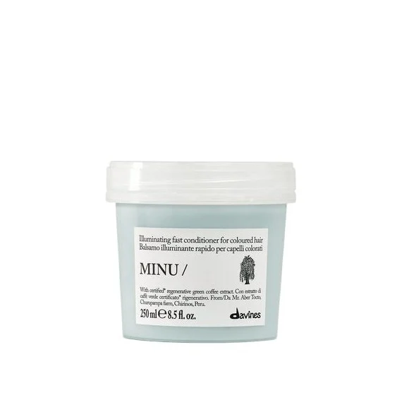 Davines MINU Illuminating Fast Conditioner 250ml NEW - balsamo illuminante capelli colorati