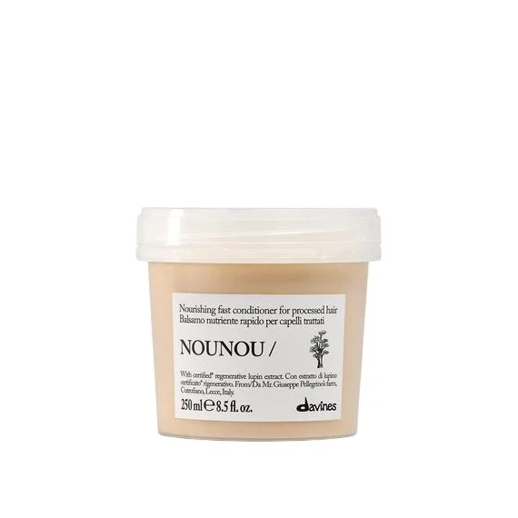 Davines NOUNOU Nourishing Fast Conditioner 250ml NEW - balsamo rapido nutriente capelli trattati secchi sensibilizzati