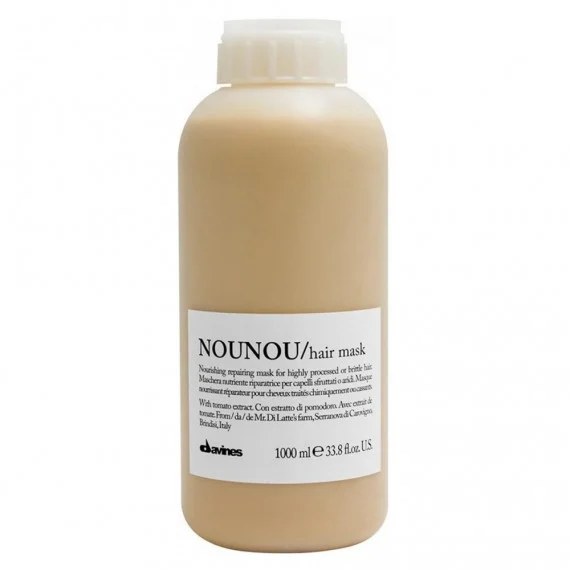 Davines Nounou Hair Mask 1000ml - maschera nutriente riparatrice capelli secchi stressati