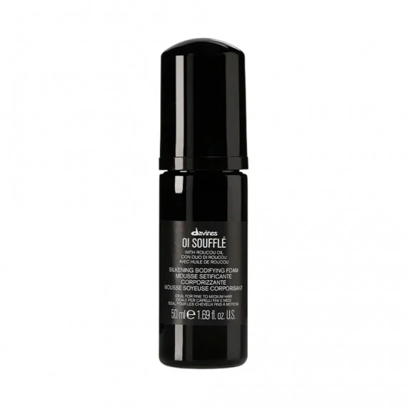 Davines OI Soufflé 50ml - mousse setificante corporizzante capelli fini a medi