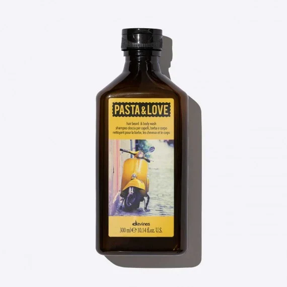 Davines Pasta & Love Hair Beard & Body Wash 300ml - shampoo doccia corpo/capelli/barba