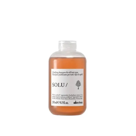 Davines SOLU Clarifying Shampoo 250ml NEW - shampoo purificante cute tutti i tipi di capelli