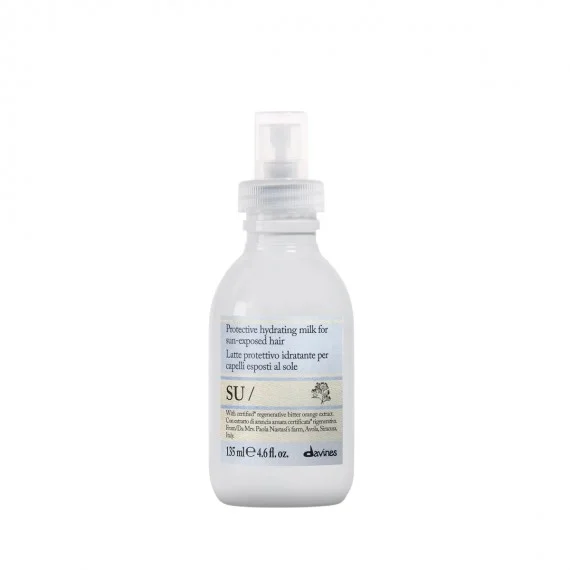 Davines SU Hair Milk 135ml NEW - latte spray solare protettivo tutti tipi di capelli