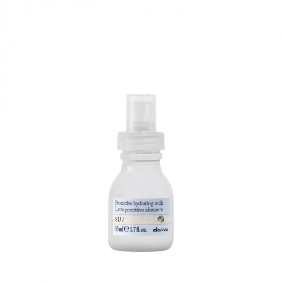 Davines SU Hair Milk 50ml NEW TRAVEL - latte spray solare protettivo tutti tipi di capelli