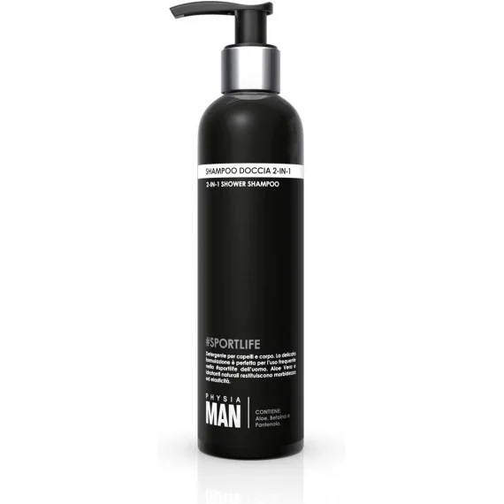 Demeral Physia Man Sportlife Shampoo Doccia 2 in 1 250ml - shampoo/doccia uomo