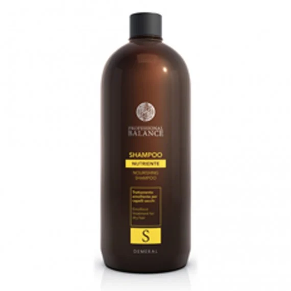Demeral Professional Balance Nourishing Shampoo 1000ml - shampoo nutriente emolliente capelli sfibrati secchi